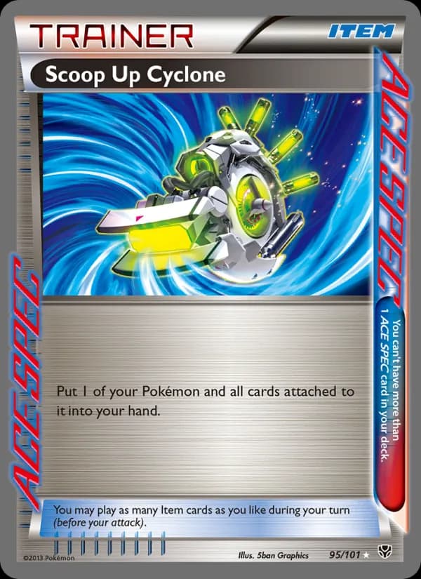 Scoop Up Cyclone — Plasma Blast, Rare