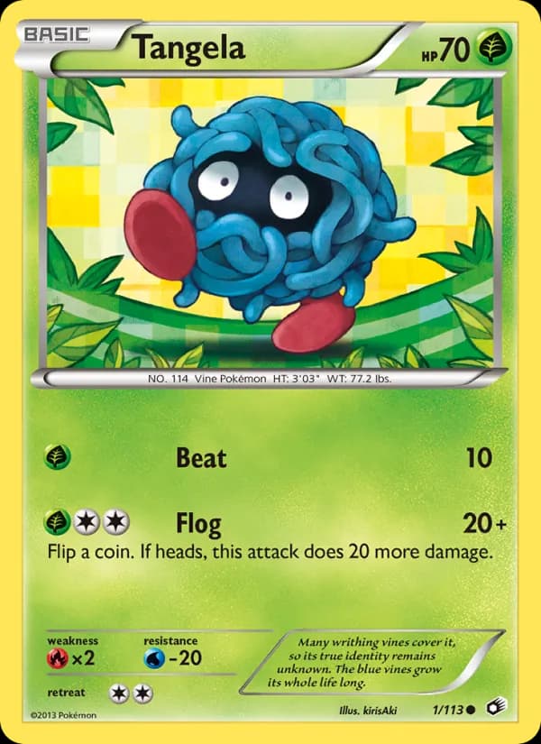 Tangela — Legendary Treasures, Common