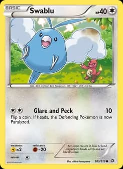 Swablu — Legendary Treasures — Common