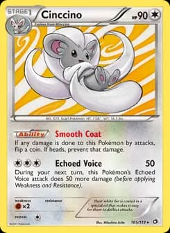Cinccino — Legendary Treasures — Rare
