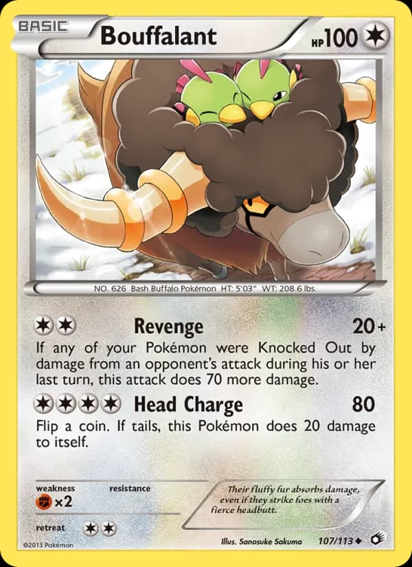 Bouffalant — Legendary Treasures, Uncommon