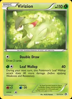 Virizion — Legendary Treasures — Rare