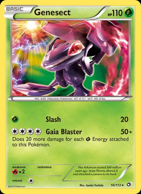 Genesect — Legendary Treasures, Rare
