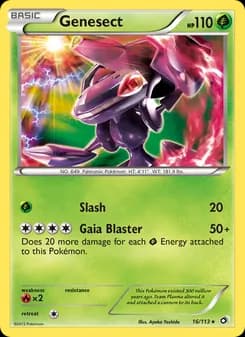 Genesect — Legendary Treasures — Rare