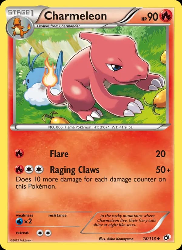Charmeleon — Legendary Treasures, Uncommon