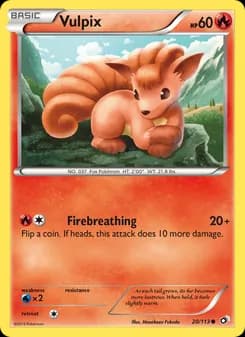 Vulpix — Legendary Treasures — Common
