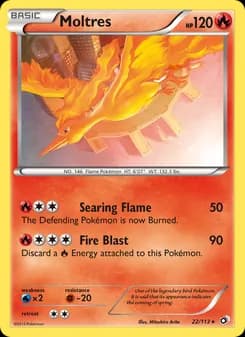 Moltres — Legendary Treasures — Rare