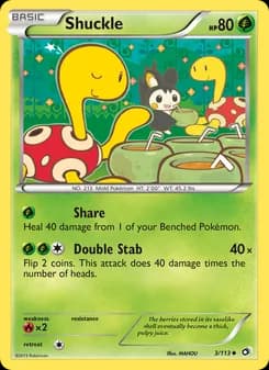 Shuckle — Legendary Treasures — Uncommon