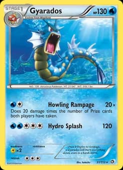 Gyarados — Legendary Treasures — Rare