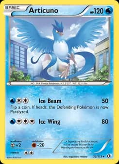 Articuno — Legendary Treasures — Rare