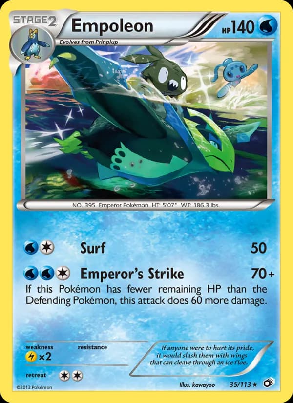 Empoleon — Legendary Treasures, Rare