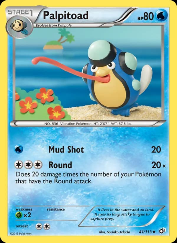 Palpitoad — Legendary Treasures, Uncommon