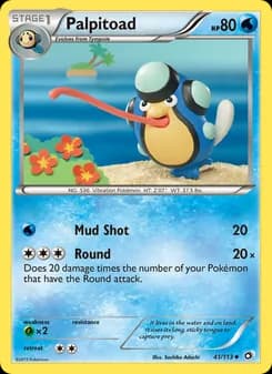 Palpitoad — Legendary Treasures — Uncommon