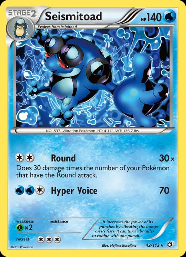 Seismitoad — Legendary Treasures, Rare