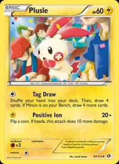Plusle — Legendary Treasures — Uncommon