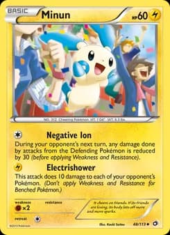 Minun — Legendary Treasures — Uncommon