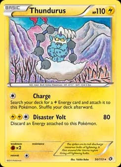 Thundurus — Legendary Treasures — Rare