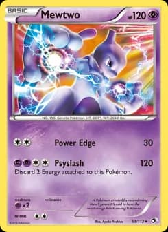 Mewtwo — Legendary Treasures — Rare