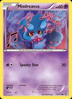 Misdreavus — Legendary Treasures — Common