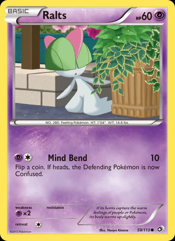 Ralts — Legendary Treasures, Common