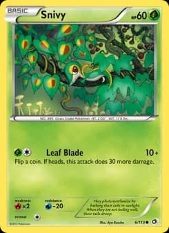 Snivy — Legendary Treasures — Common