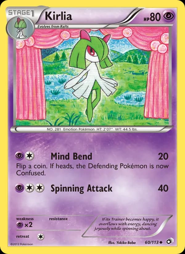 Kirlia — Legendary Treasures, Uncommon