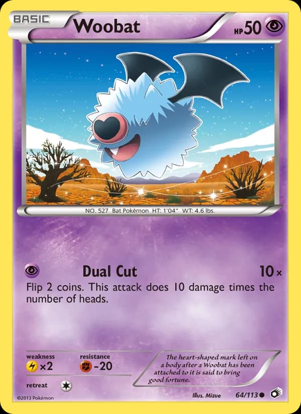 Woobat — Legendary Treasures, Common