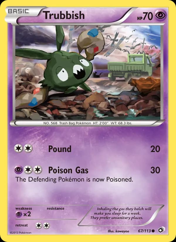 Trubbish — Legendary Treasures, Common