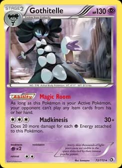 Gothitelle — Legendary Treasures — Rare
