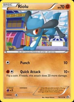 Riolu — Legendary Treasures — Uncommon