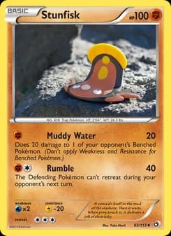 Stunfisk — Legendary Treasures — Uncommon