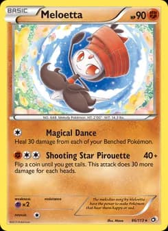 Meloetta — Legendary Treasures — Rare