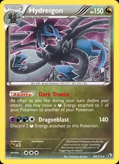 Hydreigon — Legendary Treasures — Rare