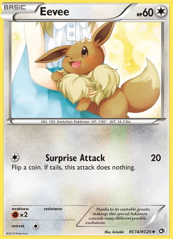 Eevee — Legendary Treasures, Uncommon