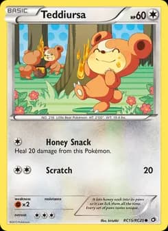 Teddiursa — Legendary Treasures — Common