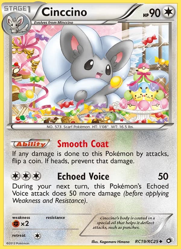Cinccino — Legendary Treasures, Uncommon