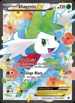 Shaymin-EX — Legendary Treasures — Ultra Rare