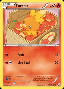 Torchic — Legendary Treasures — Common