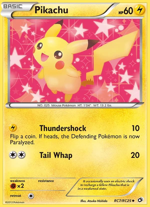Pikachu — Legendary Treasures, Uncommon