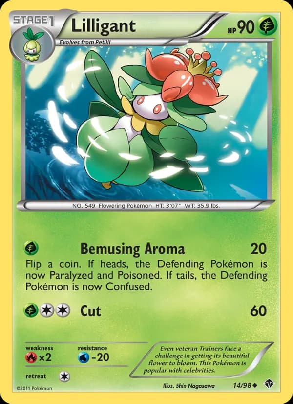 Lilligant — Emerging Powers, Uncommon