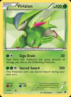 Virizion — Emerging Powers — Rare