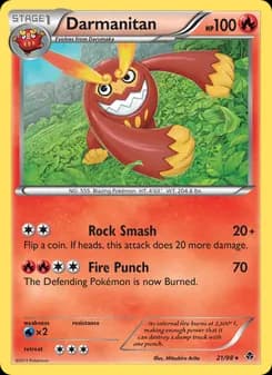 Darmanitan — Emerging Powers — Rare