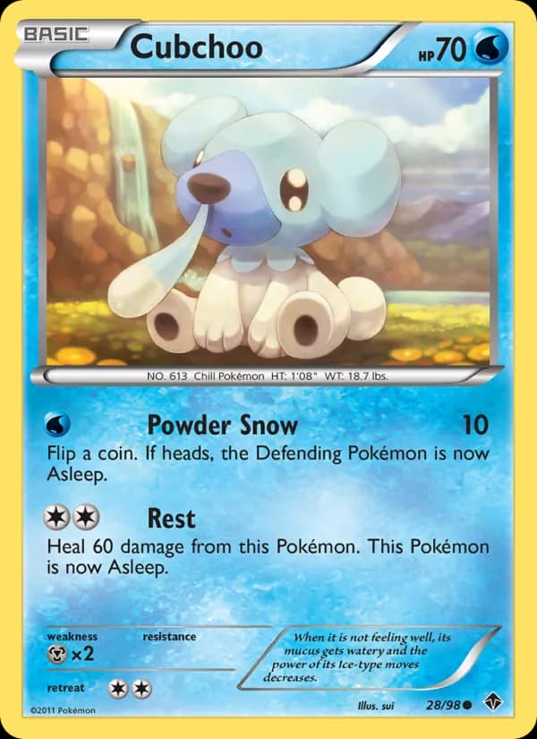 Cubchoo — Emerging Powers, Common
