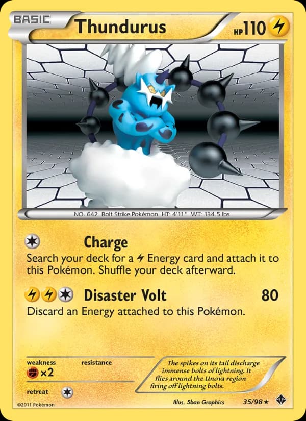 Thundurus — Emerging Powers, Rare
