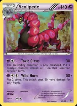 Scolipede — Emerging Powers — Rare