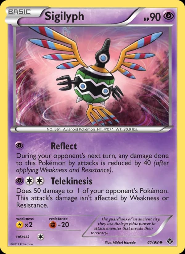 Sigilyph — Emerging Powers, Uncommon