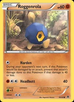 Roggenrola — Emerging Powers — Common