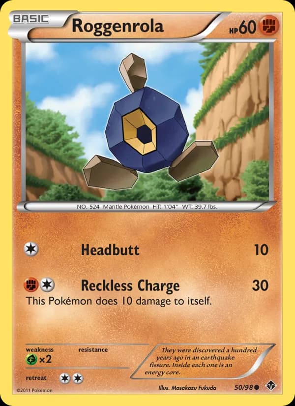 Roggenrola — Emerging Powers, Common