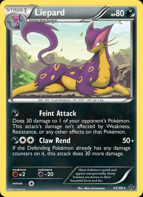 Liepard — Emerging Powers, Rare
