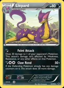 Liepard — Emerging Powers — Rare